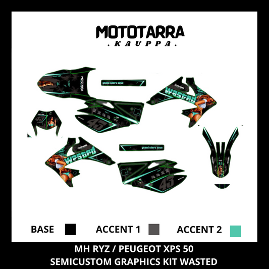 MH RYZ / Peugeot XPS 50 WASTED Tarrasarja