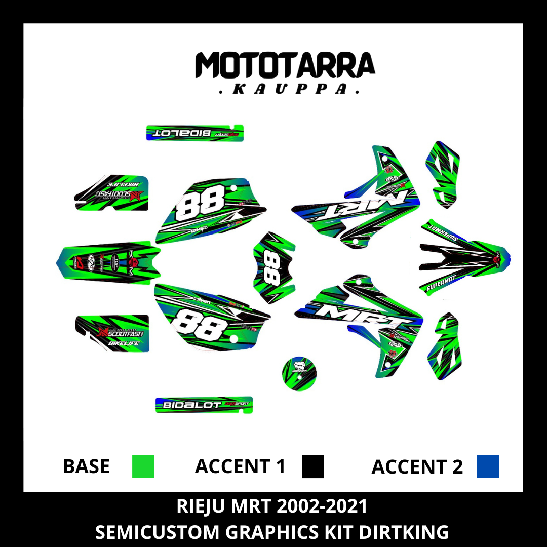 Rieju Mrt / Drac 2002-2021 DIRTKING Tarrasarja