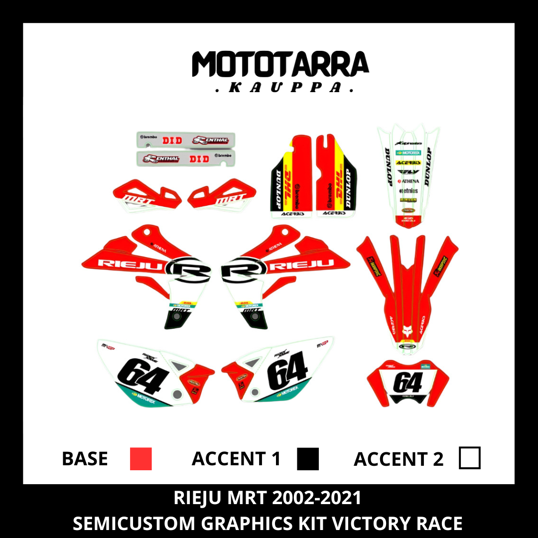 Rieju MRT / Drac 2002-2021 VICTORY RACE Tarrasarja