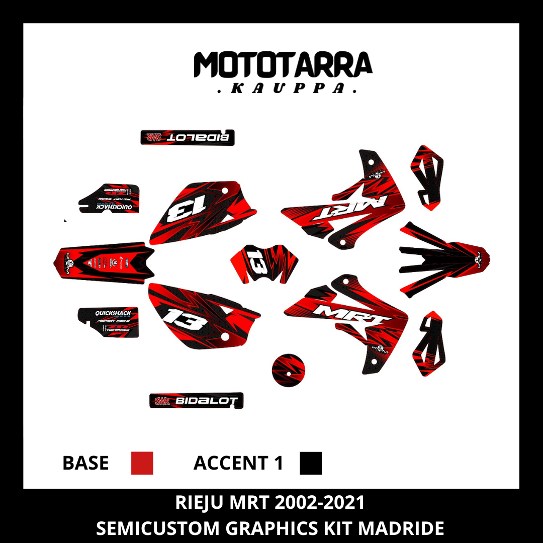 Rieju MRT / Drac 2002-2021 MADRIDE Tarrasarja