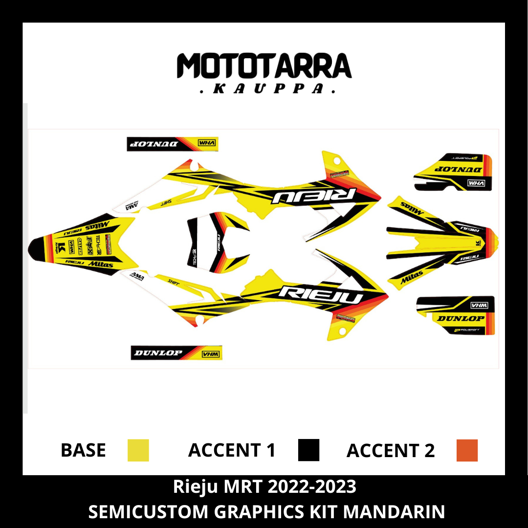 Rieju MRT 50 2022-2023 MANDARIN Tarrasarja