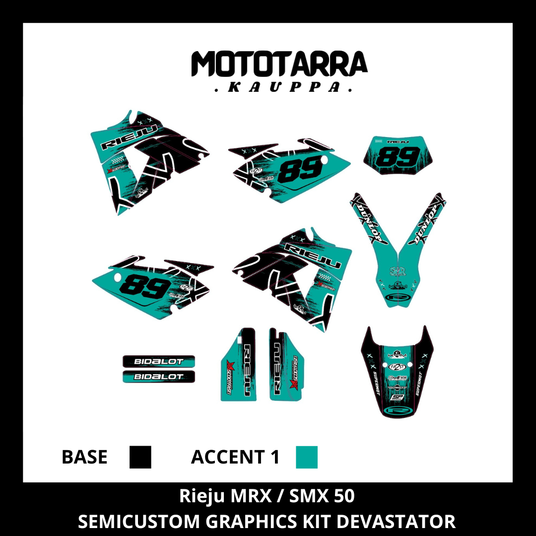 Rieju MRX / SMX 50 DEVASTATOR Tarrasarja