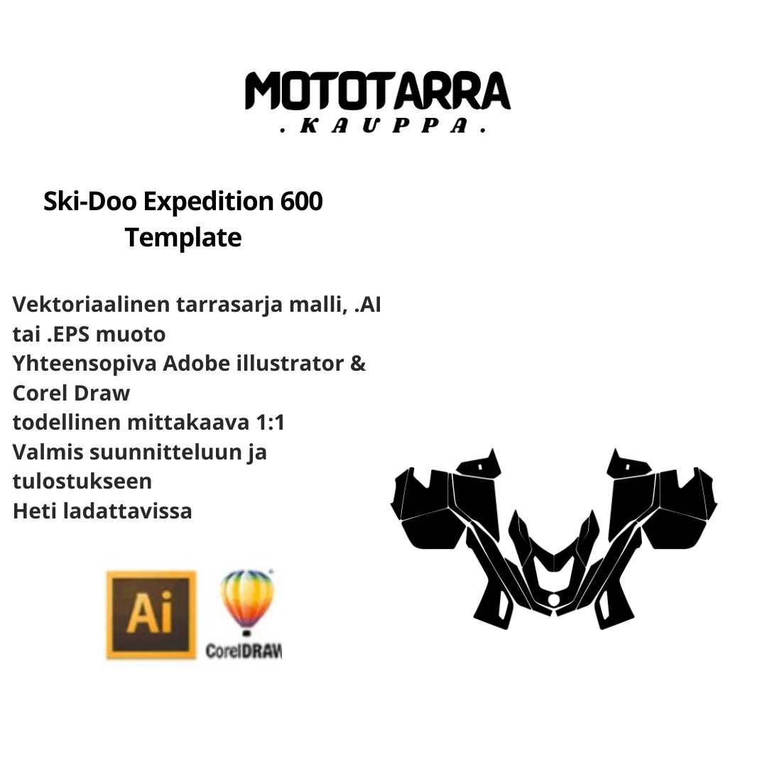 Ski-Doo Expedition 600 Template