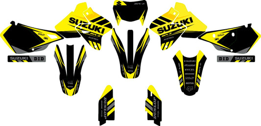 Suzuki DRz 400 1999-2000 graphics