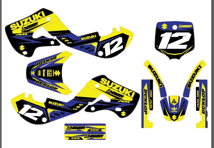 Suzuki RM 65 2000-2012 graphics