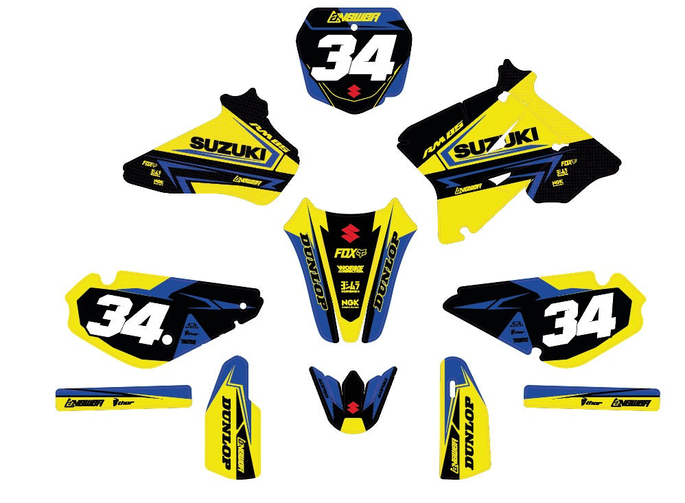 Suzuki RM 85 2002-2021 graphics