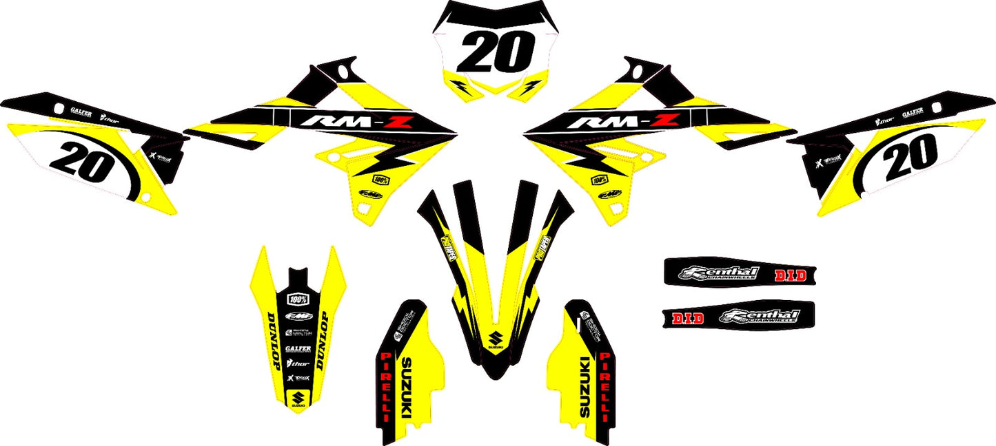 Suzuki RMz 250 2019-2020 Tarrasarja