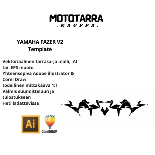 YAMAHA FAZER V2 Template