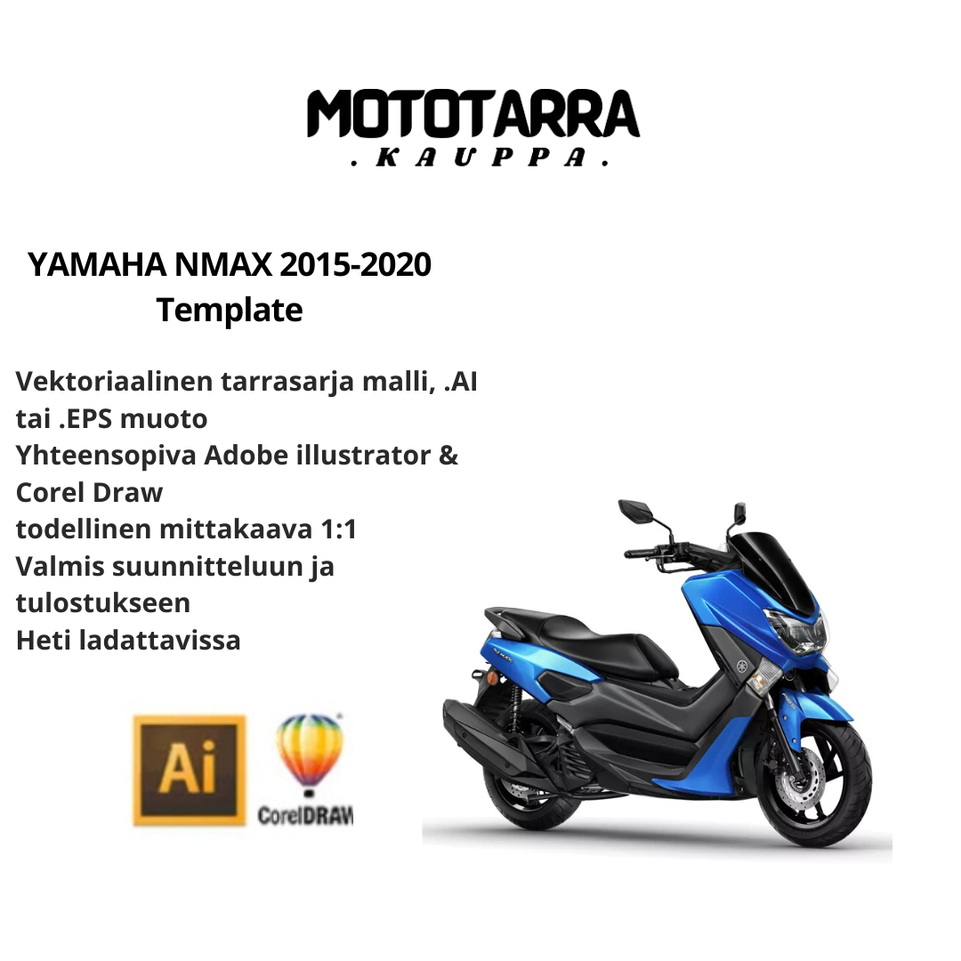 YAMAHA NMAX 2015-2020 Template