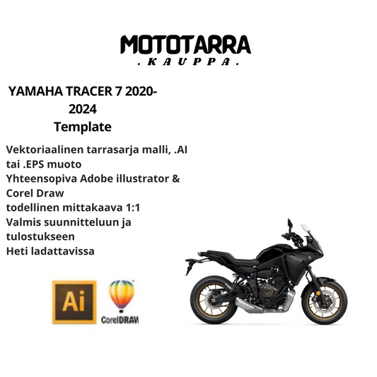 YAMAHA TRACER 7 2020-2024 Template