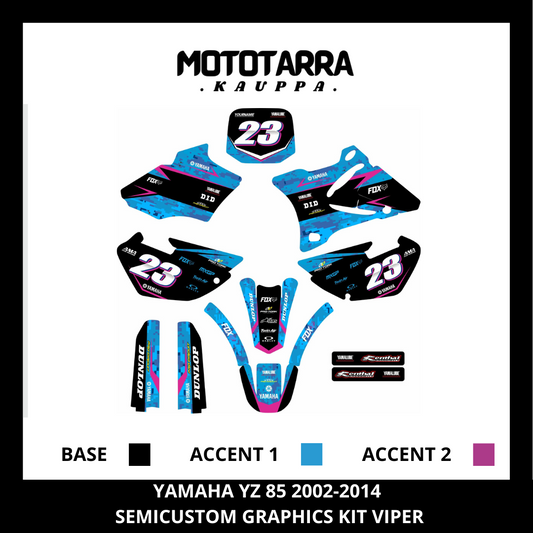 Kit Déco Yamaha YZ 85 2002-2014
