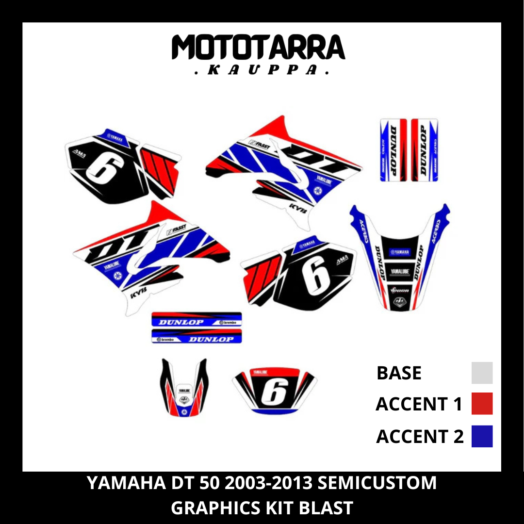 Yamaha DT 50 Graphic kit