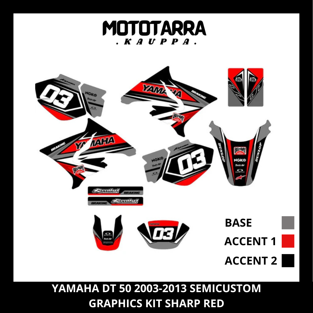 Yamaha DT 50 Graphic kit