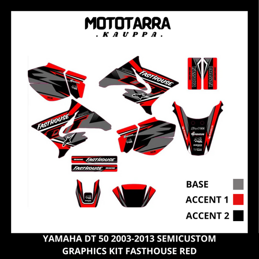 Yamaha DT 50 Fasthouse Graphic kit