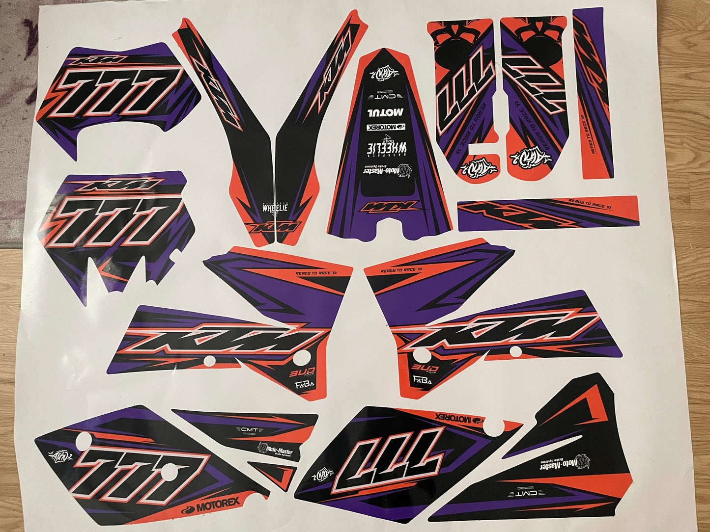 KTM EXC / EXC-F 2005-2007 CUSTOM (Valmis Tarrasarja) POISTO TUOTE