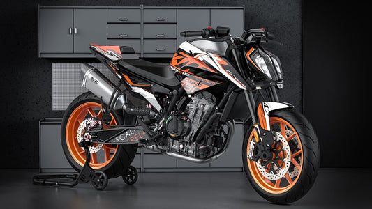 KTM Duke 890 tarrasarja