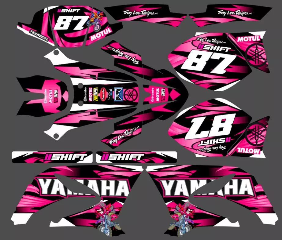 Yamaha DT 50 pink tarrasarja 
