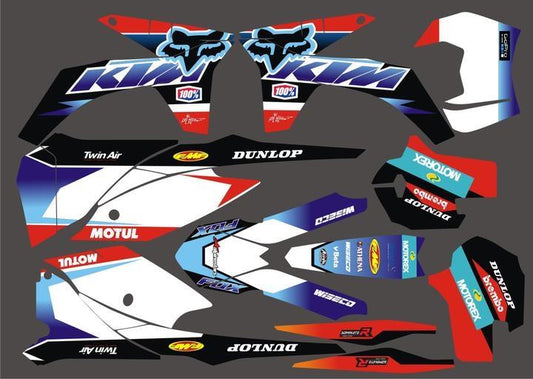 KTM EXC / EXC-F Fox 2012-2013 Tarrasarja 