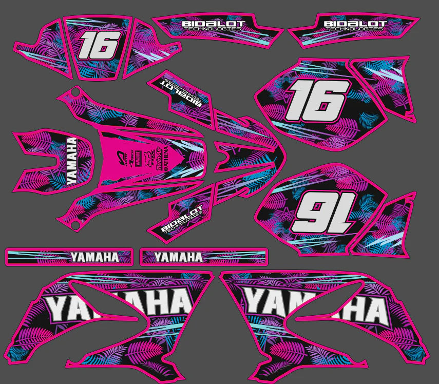 Yamaha DT 50 pink tarrasarja