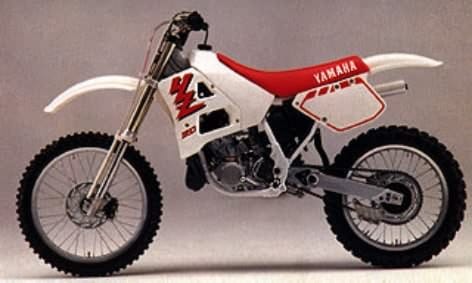 Yamaha 250 YZ 1990 – Originalt klistermærkesæt